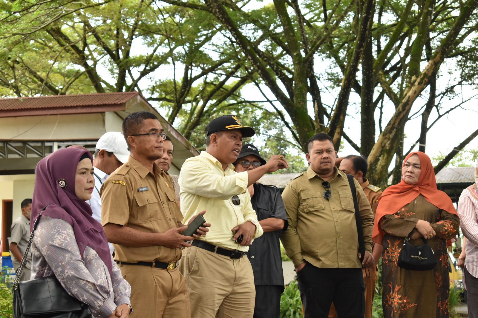 Pemko bersama DPRD Kota Payakumbuh tinjau lokasi Tempat Pembuangan Akhir (TPA) regional Sumbar  di Kelurahan Kapalo Koto Ampangan.